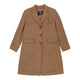Vintage brown Burberry London Overcoat - womens large