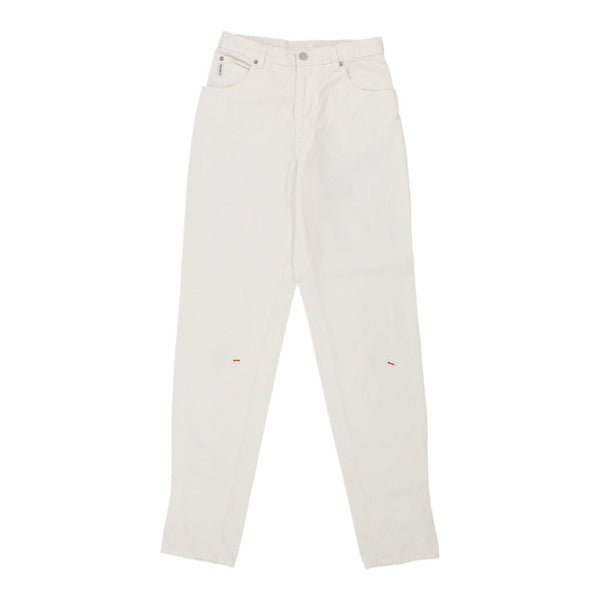 Vintage white Giorgio Armani Jeans - womens 28" waist
