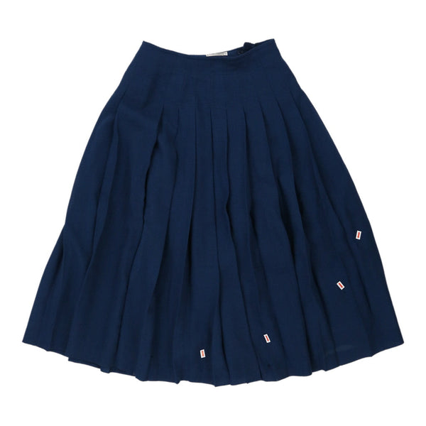Vintage blue Missoni Midi Skirt - womens 37" waist