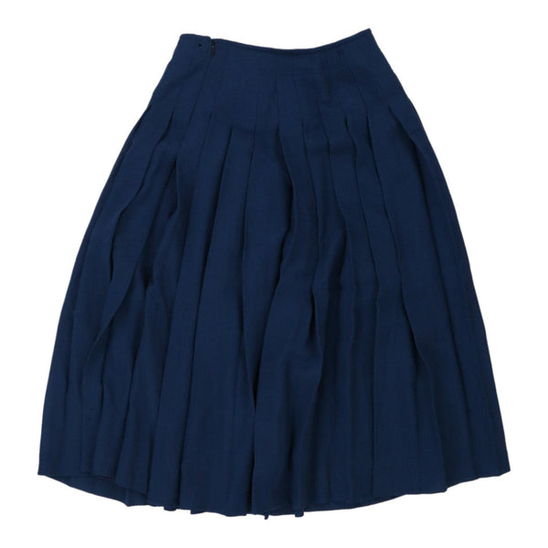 Vintage blue Missoni Midi Skirt - womens 37" waist