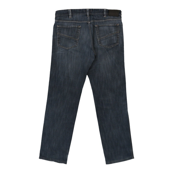 Vintage blue Burberry London Jeans - mens 35" waist