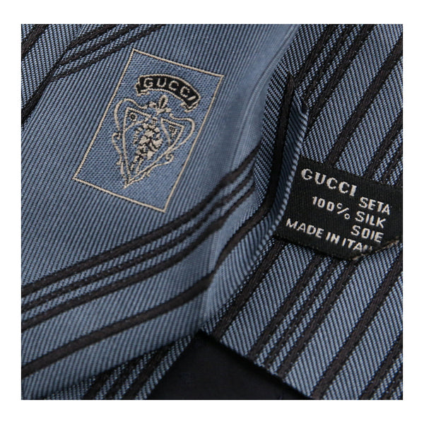 Vintage blue Gucci Tie - mens no size