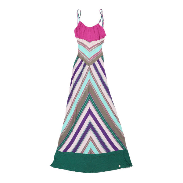 Vintage multicoloured Missoni Maxi Dress - womens small
