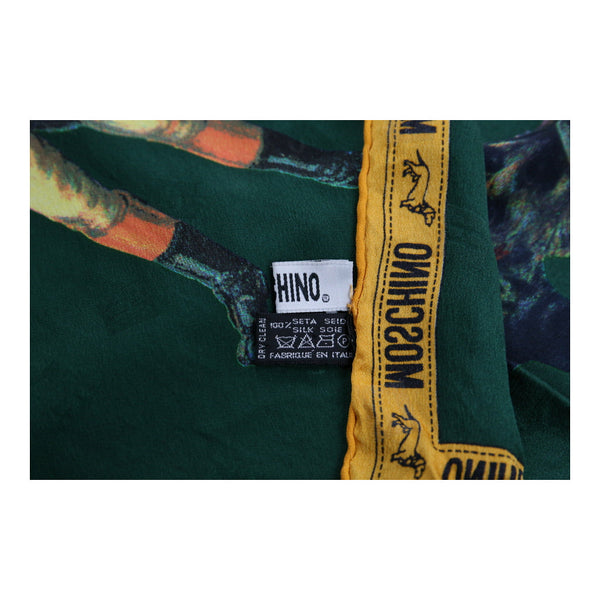 Vintage green Moschino Scarf - womens no size