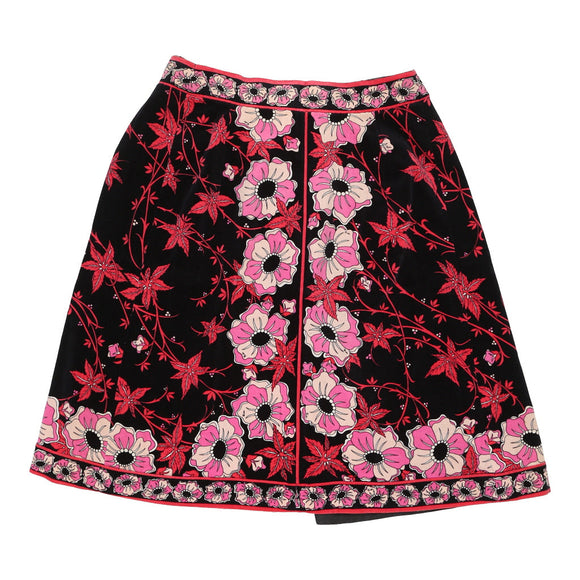 Vintageblack Emilio Pucci Skirt - womens 32" waist