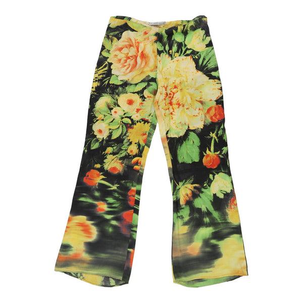 Vintagegreen Class Roberto Cavalli Trousers - womens 30" waist