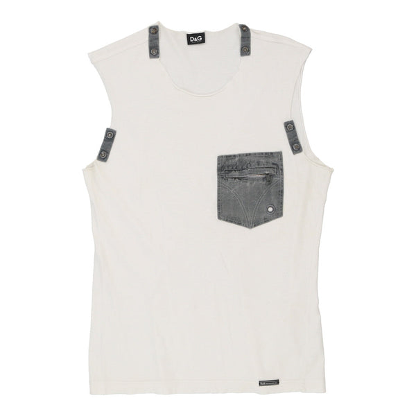 Vintagewhite Dolce & Gabbana Vest - womens medium