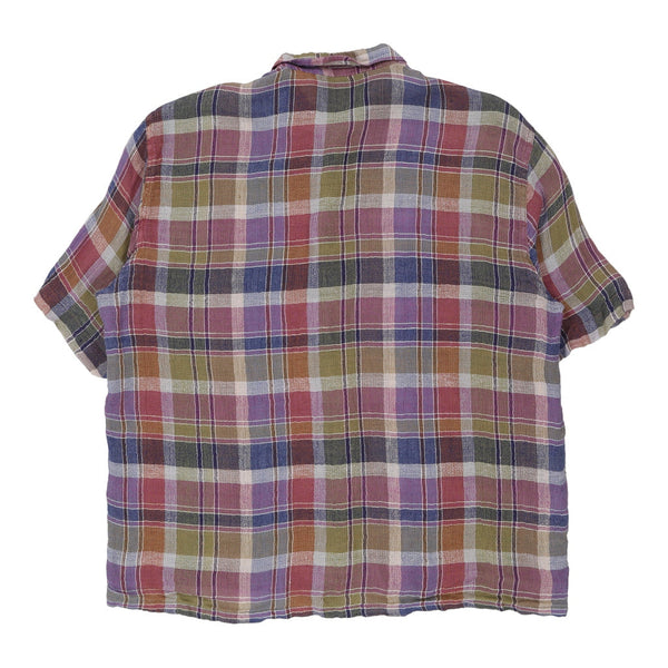 Vintagemulticoloured Missoni Short Sleeve Shirt - mens large