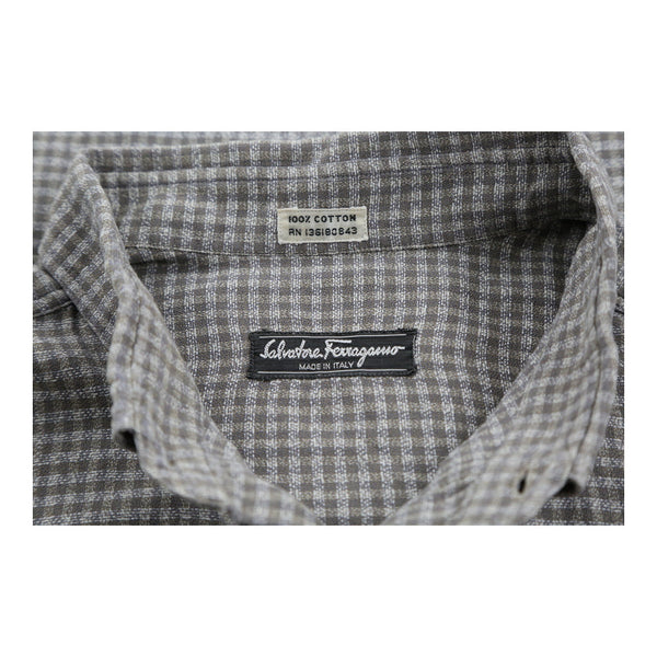 Vintagegrey Salvatore Ferragamo Shirt - mens xx-small