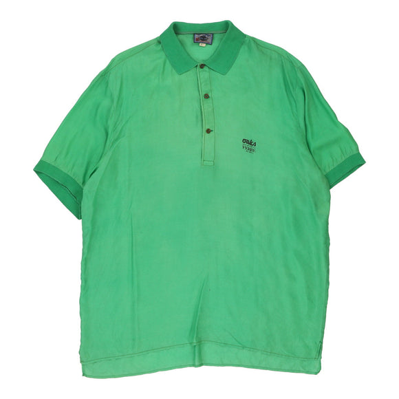 Vintagegreen Jaks By Ferre Polo Shirt - mens large