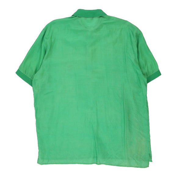 Vintagegreen Jaks By Ferre Polo Shirt - mens large