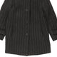 Vintage grey Burberry London Overcoat - womens medium