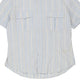 Vintage blue Class Roberto Cavalli Short Sleeve Shirt - mens large