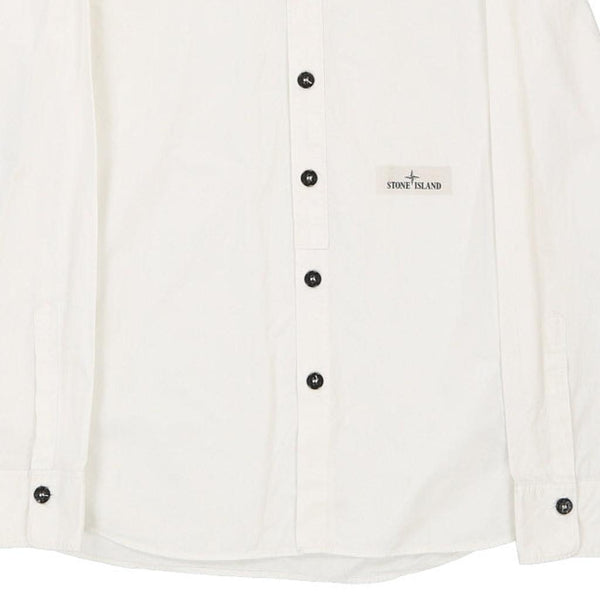 Vintage white Age 13-14 Stone Island Shirt - boys medium