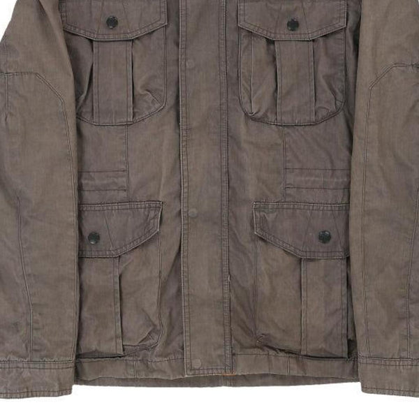 Vintage grey Armani Exchange Jacket - mens medium
