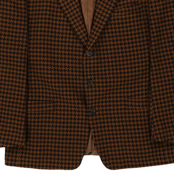 Vintage brown Trussardi Blazer - mens x-large