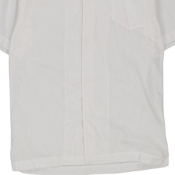Vintage white Valentino Short Sleeve Shirt - mens large