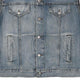 Vintage blue Armani Jeans Denim Gilet - mens large