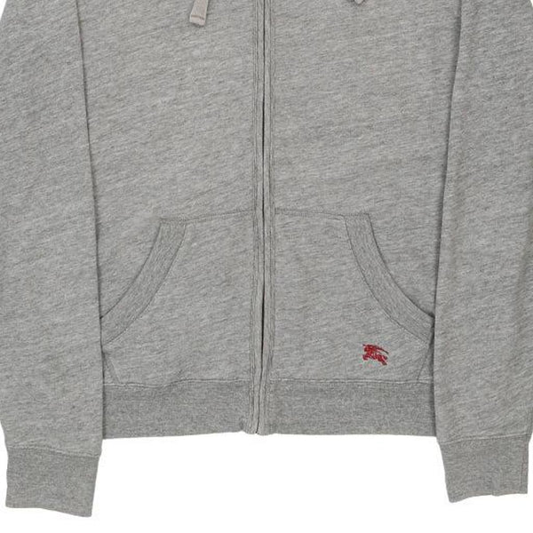Vintage grey Burberry Brit Hoodie - mens x-large
