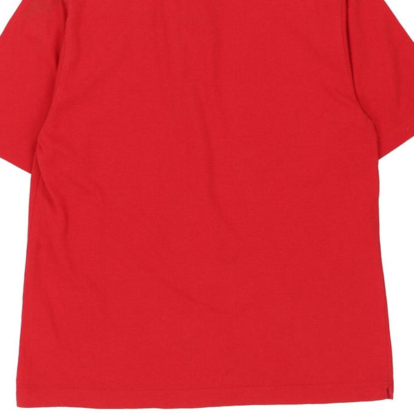 Vintage red Lacoste Polo Shirt - mens medium