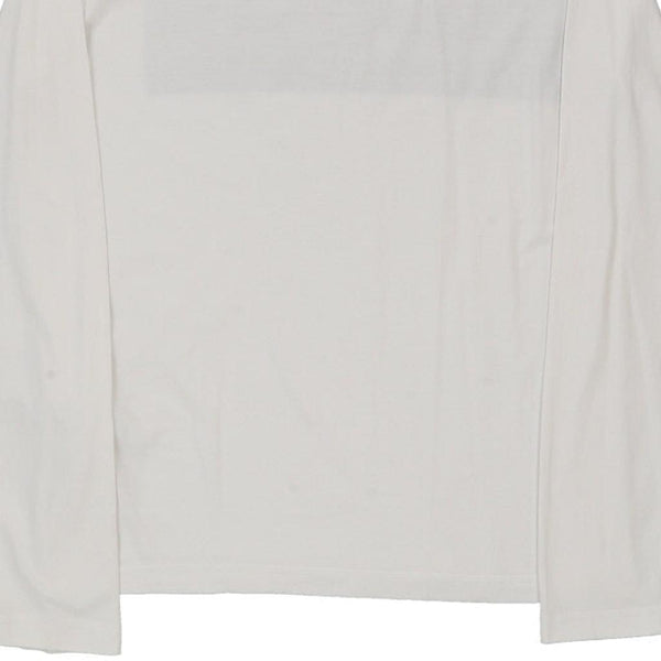 Vintage white Ea7 Long Sleeve T-Shirt - mens large