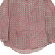 Vintage red Benetton Patterned Shirt - mens large
