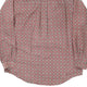 Vintage red Benetton Patterned Shirt - mens large