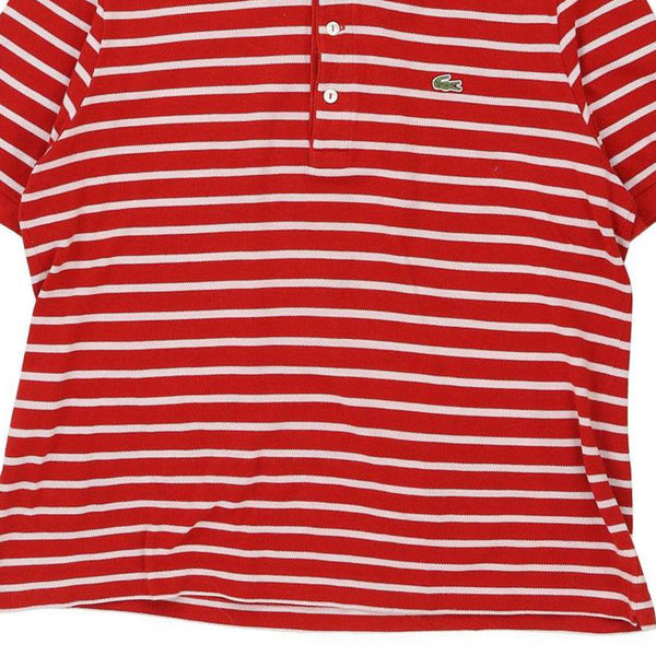 Vintage red Lacoste Polo Shirt - mens medium