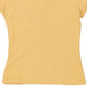 Vintage yellow Lacoste Polo Shirt - womens large
