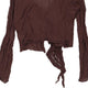 Vintage brown Cavalli Class Cardigan - womens large