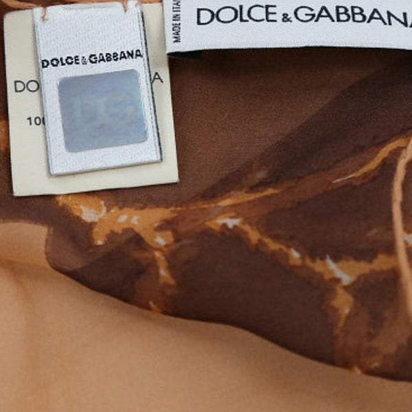Vintage beige Dolce & Gabbana Scarf - womens no size