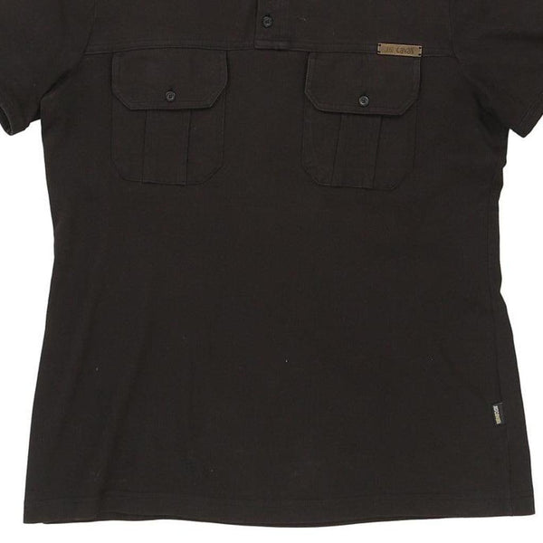 Vintage black Just Cavalli T-Shirt - womens large