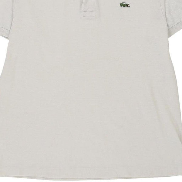 Vintagewhite Lacoste Polo Shirt - mens medium