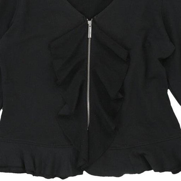 Vintageblack Armani Jeans Top - womens medium