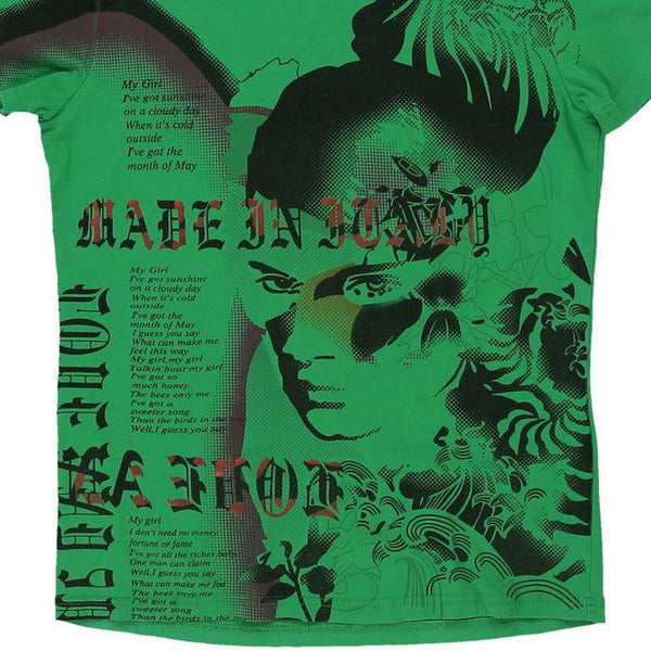 Vintagegreen Roberto Cavalli T-Shirt - womens large
