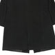 Vintage black Burberry London Overcoat - mens medium