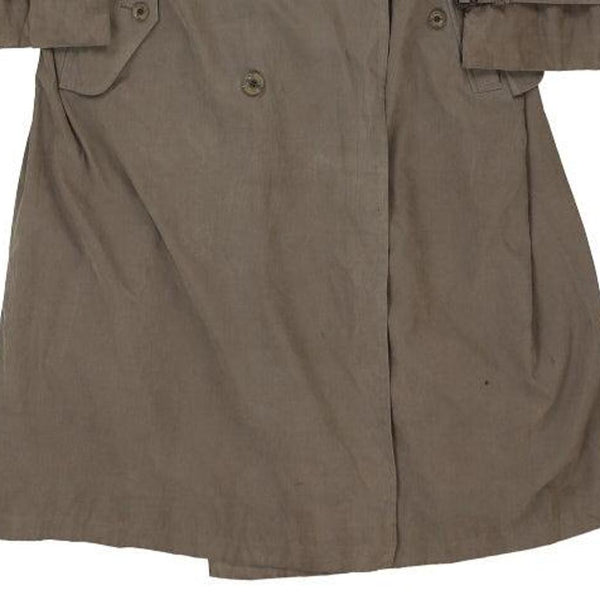 Vintage khaki Burberry Trench Coat - mens xxx-large