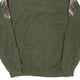 Vintage green Burberry London Jumper - mens x-large