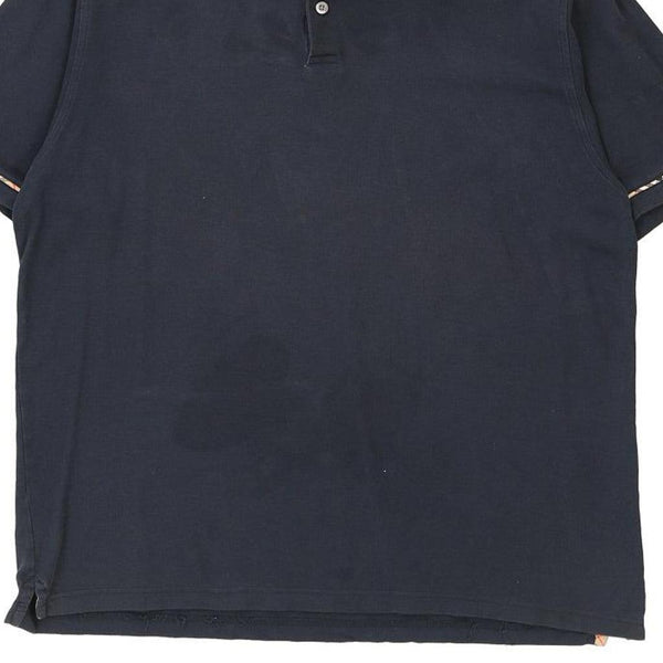 Vintage blue Burberry Golf Polo Shirt - mens large