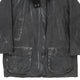 Vintage black Burberry Wax Jacket - womens small