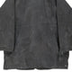 Vintage black Burberry Wax Jacket - womens small
