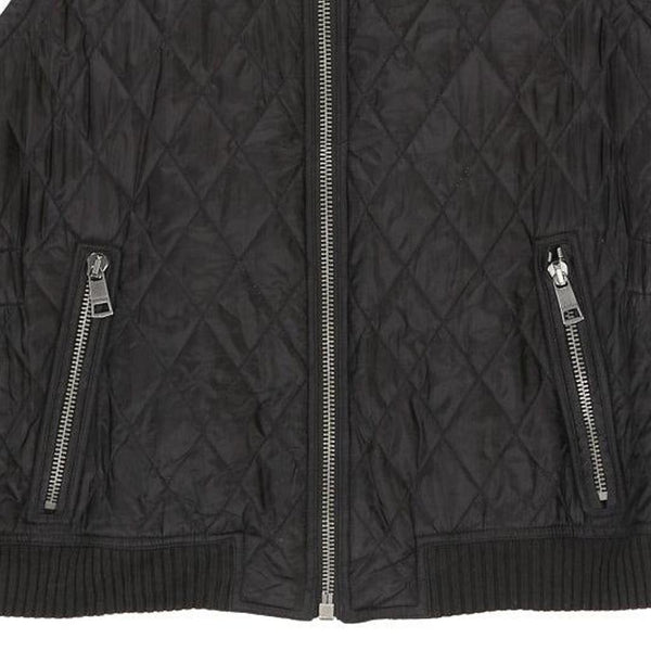 Vintage black Burberry Brit Gilet - womens large