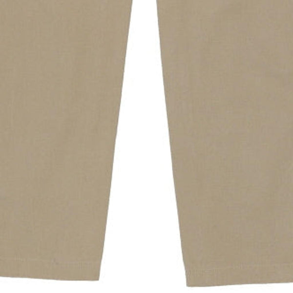 Vintage beige Burberry Brit Trousers - womens 30" waist