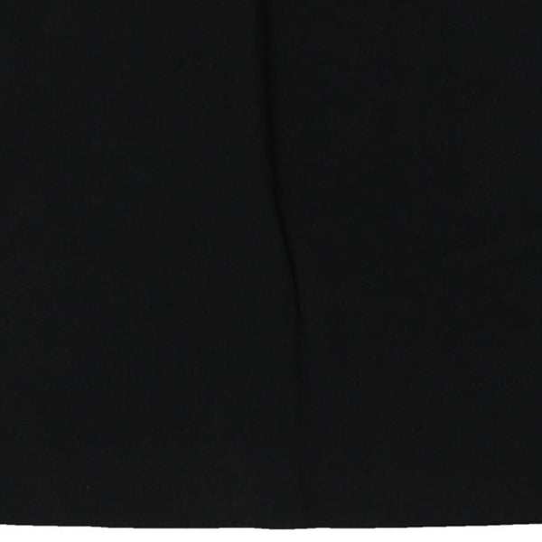 Vintage black Repetita Juvant Moschino Mini Skirt - womens 27" waist