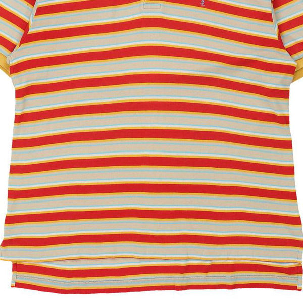 Vintage multicoloured Yves Saint Laurent Polo Shirt - mens large