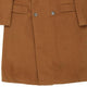 Vintage brown Pierre Balmain Overcoat - mens large