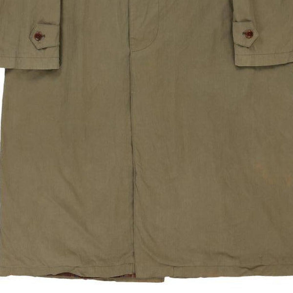 Vintage green Valentino Trench Coat - mens xxx-large