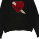 Vintage black Gucci Sweatshirt - mens small