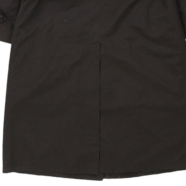 Vintage black Christian Dior Trench Coat - mens xxx-large