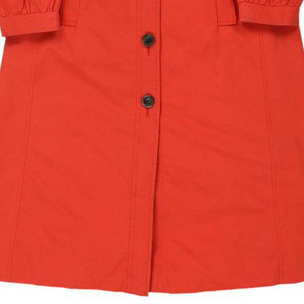 Vintage red Aquascutum Trench Coat - womens small